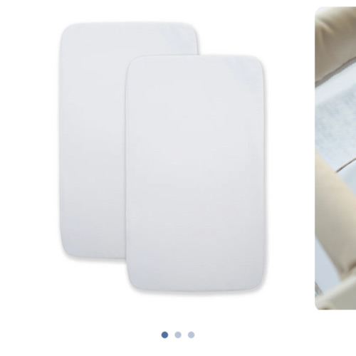 HALO Beside Sleeper Bassinet Sheets | 2 Pack | HALO