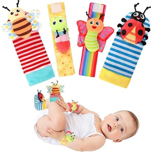 Baby Rattle Socks