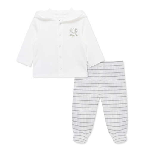 Baby Elephants 2-Piece Cardigan Set