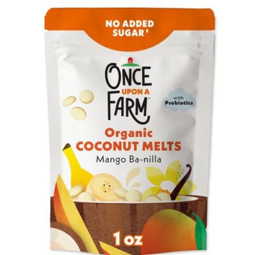 Once Upon a Farm Coconut Melts Mango Baby Snacks - 1oz