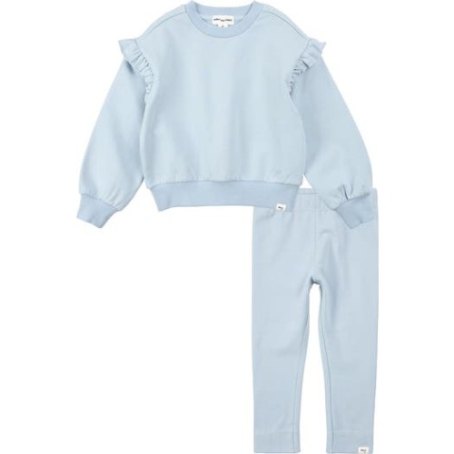 Ruffle Sweatshirt & Leggings Set, 6M