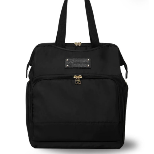 Norah Breast Pump Backpack Black Stylish and Functional Pump Bag for Daily Use – Sarah Wells Bags