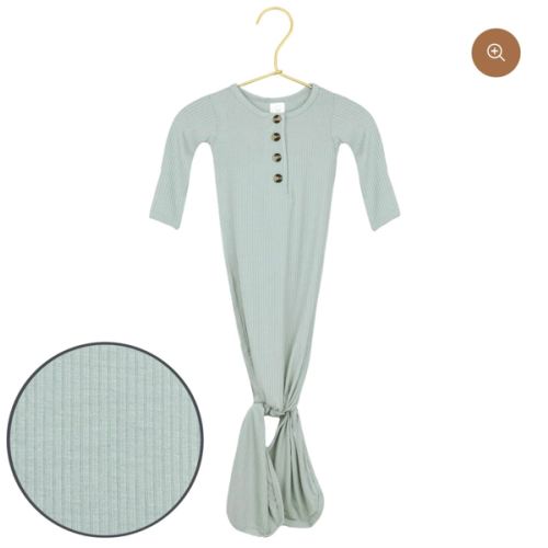 Bailey Ribbed Knotted Gown
