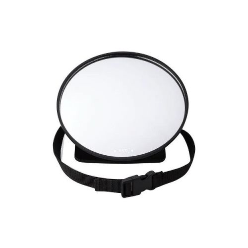 SARO Baby Car Safety Mirror – Shatterproof Acrylic Rear-Facing Car Seat Mirror with 360° Adjustable Wide View, Universal Headrest Fit