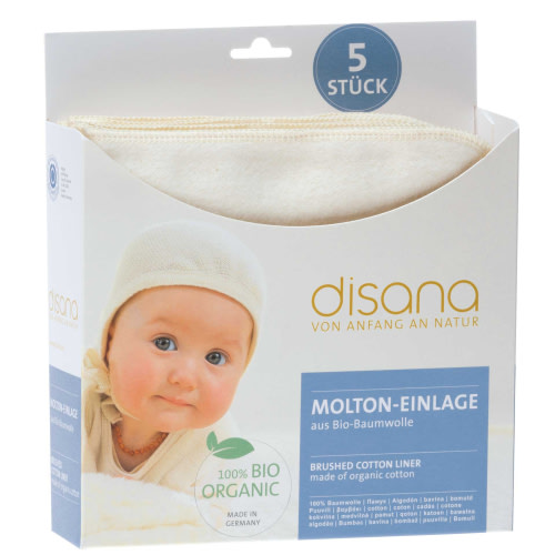 Brushed Cotton Liner | natural cotton | pack of 5 | 1231001040