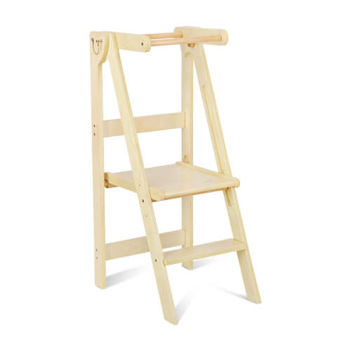 Learning Tower - Adjustable Fold N' Store - Natural