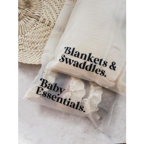 Hospital Bag Organizers - Multiple Sizes. 15 Reusable, Resealable Bags for Maternity Bag, Baby Shower Gift,