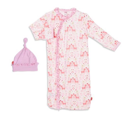 Flora and Fawna Modal Magnetic Sack Gown & Hat Set

– Magnetic Me