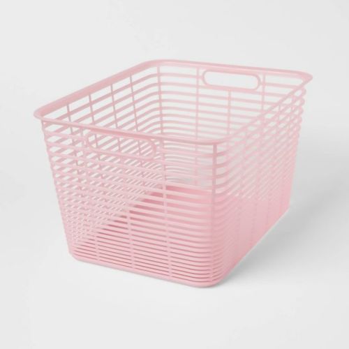 Aria Jelly Decorative Basket Large Pink - Brightroom™