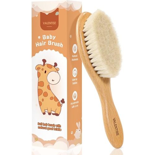 Valentise Wooden Baby Hair Brush