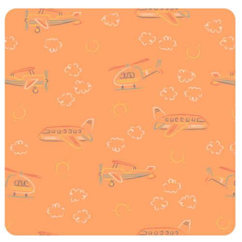 Helicopter Baby Footie Pajamas, Transportation Pajamas, Baby Bamboo PJ