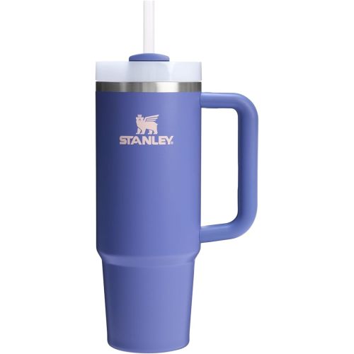 Stanley Quencher H2.0 Tumbler with Handle and Straw 30 oz | Flowstate 3-Position Lid | Cup Holder Compatible for Travel | Insulated Stainless Steel Cup | BPA-Free | Exclusive Lupine