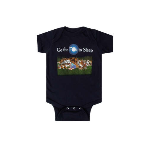 Go the F**k to Sleep baby bodysuit