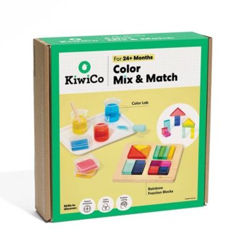 KiwiCo Activity Play Center 24m+ - Color Mix & Match 10pc