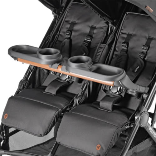 Attachable Double Stroller Snack Tray | Bombi Gear