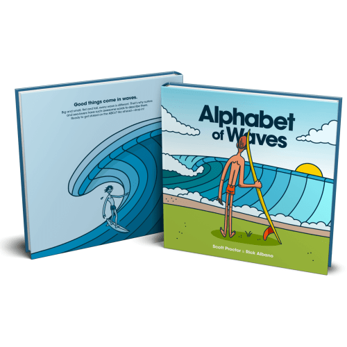 Alphabet of Waves Children's Book