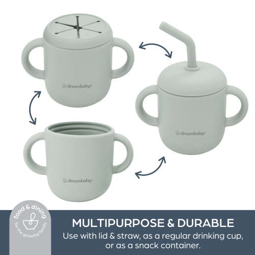 Silicone 3-in-1 Sippy Cup