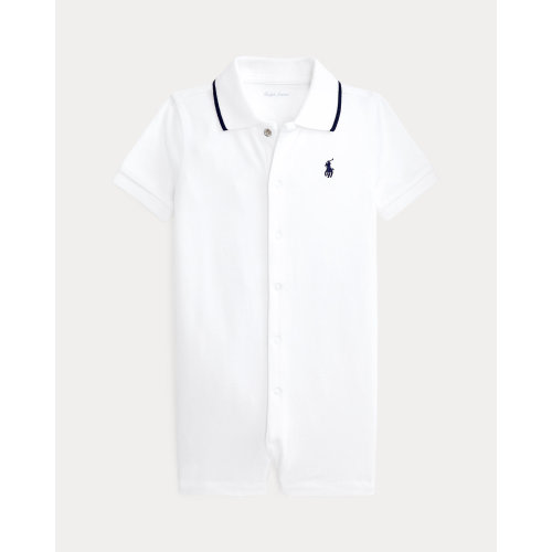 Cotton Interlock Polo Shortall | Ralph Lauren® Australia