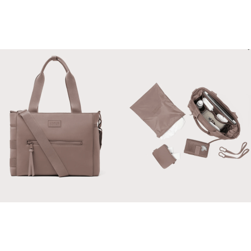 Wade Diaper Tote in Onyx