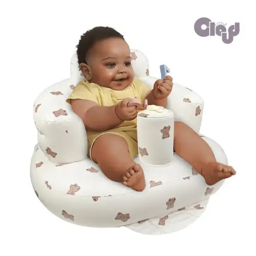 Inflatable Baby Seat 3+ Months, Built-in Air Pump Baby Seat for - TikTok Shop