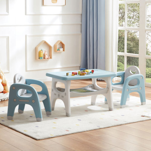Zoomie Kids Kids Table and 2 Chairs Set & Reviews | Wayfair