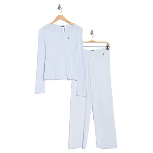 Henley Cotton Pajamas