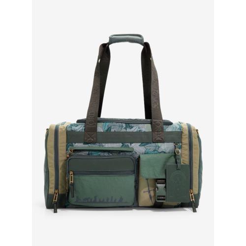 The Lord of The Rings Leaf of Lórien Camo Print Duffle Bag - BoxLunch Exclusive