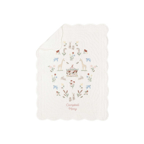 AERIN Baby Quilt: Handcrafted Cotton Comfort | Pottery Barn Kids