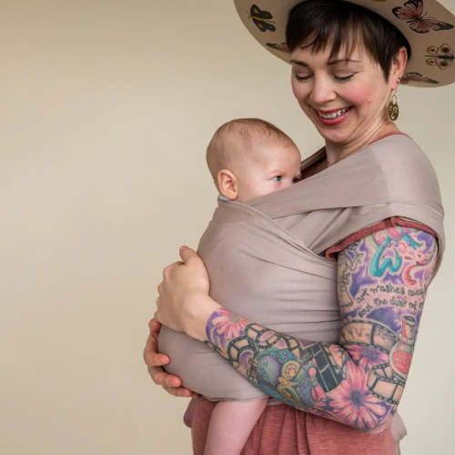 Fawn Baby Wrap Carrier | hope&plum Baby Carriers