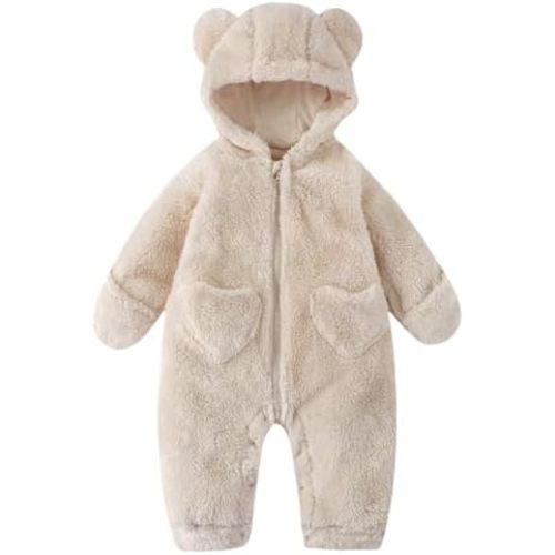 Winter Romper Fleece Suit