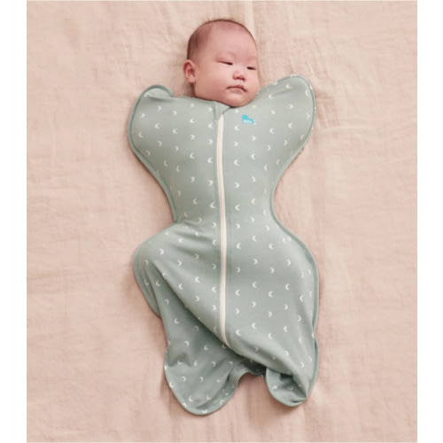 Swaddle Up™ 1.0 TOG Cotton Olive Moon