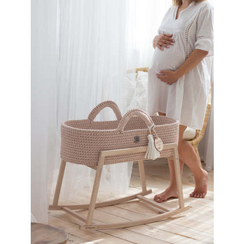 Set of Standard Moses Basket & Rocking Stand | Anzy Home