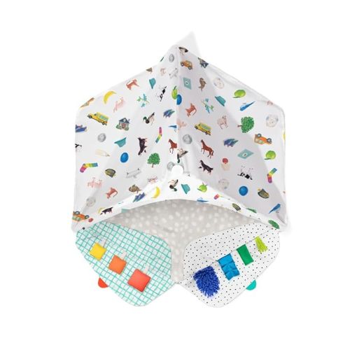 LOVEVERY, Play Space Cover (First Words), Limited Edition for Play Gym, Cozy Hideaway and Toddler Fort