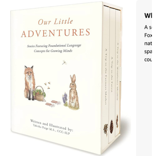 Our Little Adventures: Stories Featuring Foundational Language Concepts for Growing Minds (Tabitha Paige Children's Book Series)