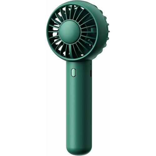 Gaiatop Mini Portable Fan, Navy Green, Cute Design, Rechargeable Battery, Handheld and Desktop, Small and Light