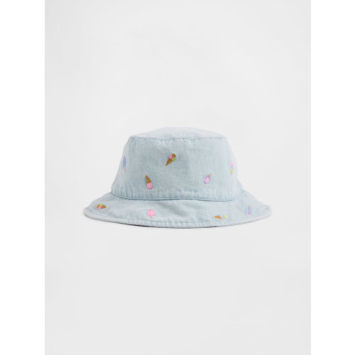 Baby & Toddler Daisy Denim Bucket Hat