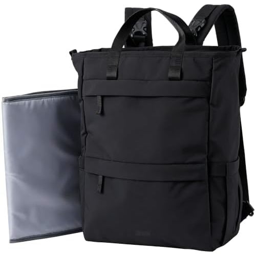 Diaper Bag Backpack Ultra-Lightweight Baby Diaper Bag (Black)