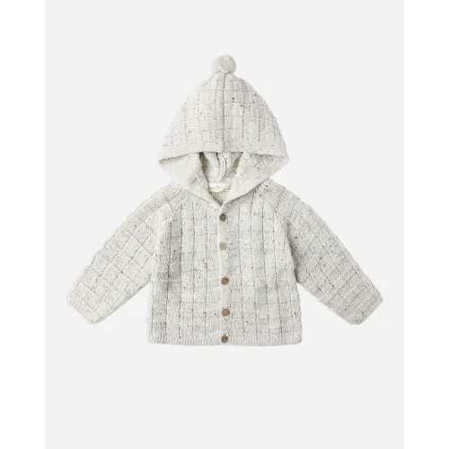 Tassel Cardigan || Oatmeal Speckle