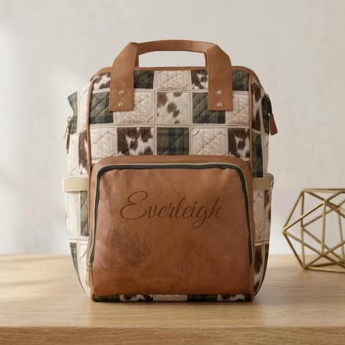 Diaper bag (left blank)