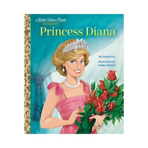 Princess Diana: A Little Golden Book Biography - by Sonali Fry (Hardcover)