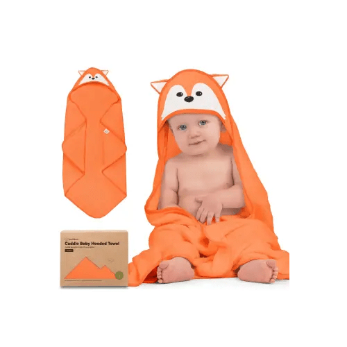 Fox hooded towel