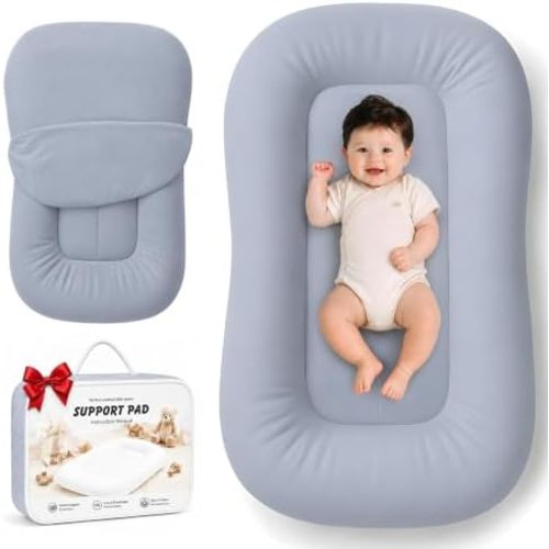 Mapotf Baby Lounger for Newborns 0-24 Months - Baby Essentials