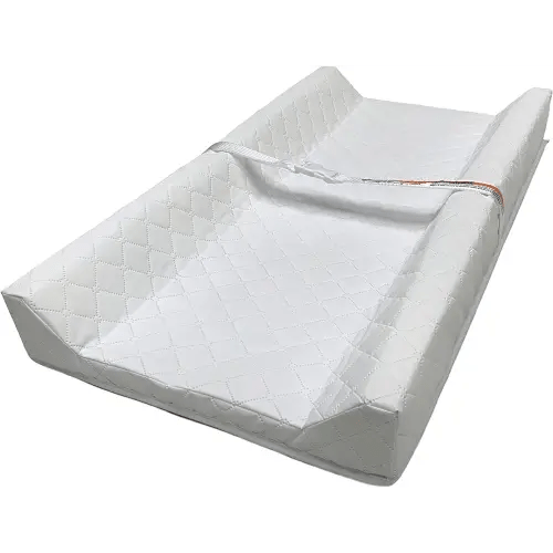 Summer by Ingenuity Contoured Changing Pad – Includes Waterproof Changing Liner and Safety Fastening Strap with Quick-Release Buckle