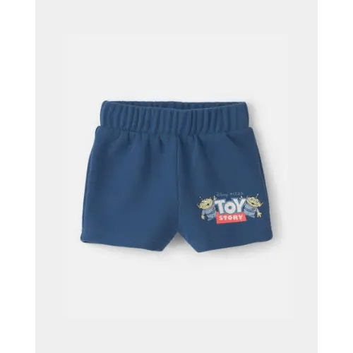 Baby Boy Pixar© Toy Story French Terry Shorts - Navy Blue | Carter's