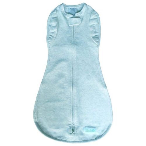 Woombie - Convertible Swaddle Blanket - Dream On Blue