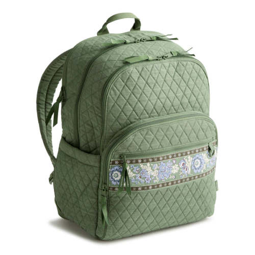 Large Bancroft Backpack - Vineyard Green Chambray