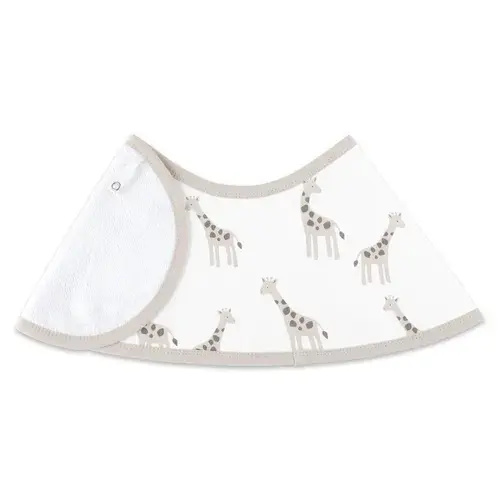 Bilbi Burp Bib Giraffe Natural | Baby Bunting AU