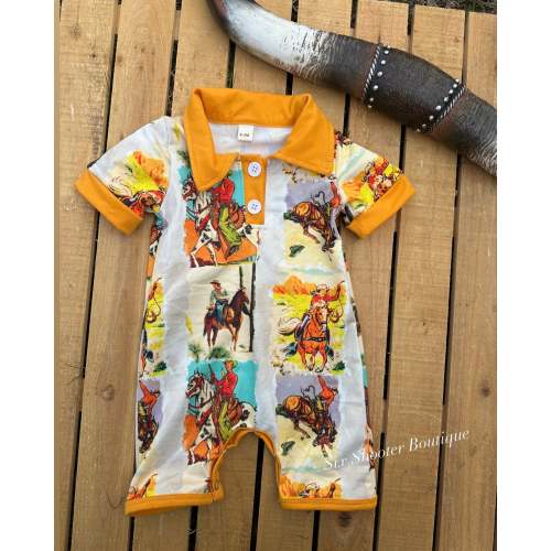 Get Western romper