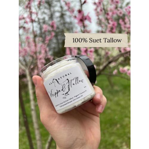 Whipped Tallow Moisturizer Lotion- All-Natural
