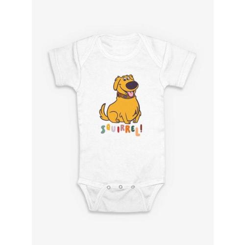 Disney Pixar Up Hunting Squirrel Infant Bodysuit - WHITE | BoxLunch